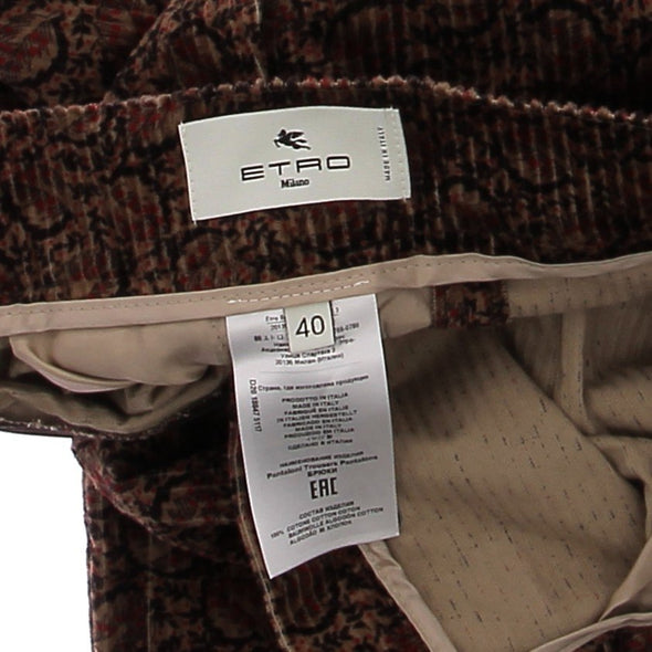 Pantalon en velours
