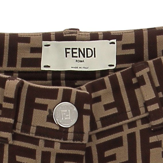 Pantalon à monogramme