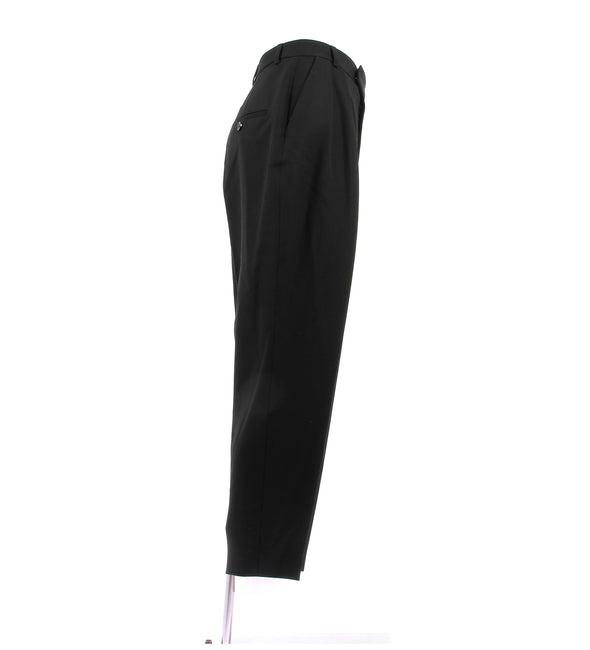 Pantalon noir en laine