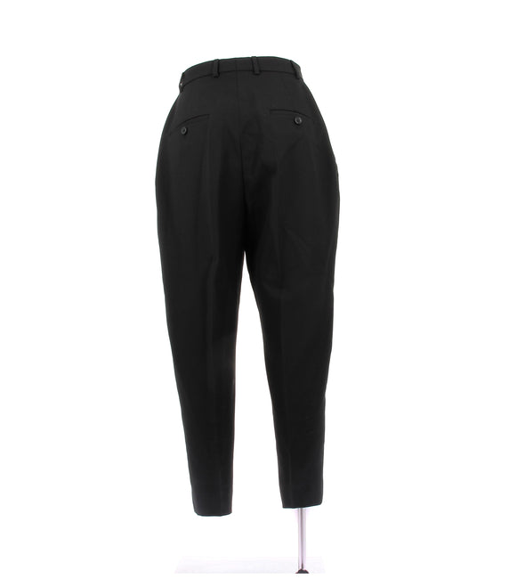 Pantalon noir en laine
