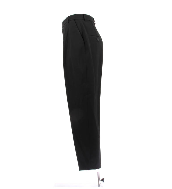 Pantalon noir en laine