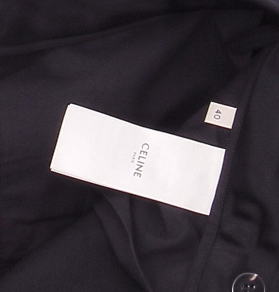 Pantalon noir en laine