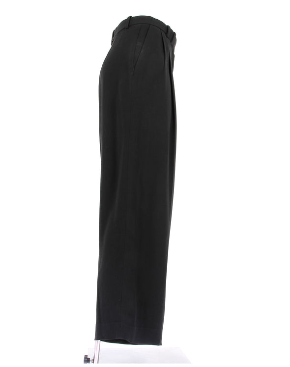 Pantalon large noir