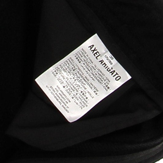 Pantalon noir en laine