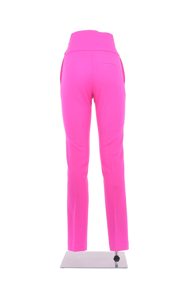 Pantalon en laine rose