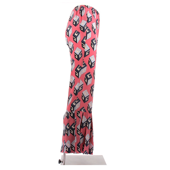 Pantalon en soie