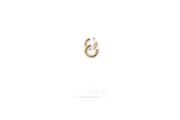 Boucles d'oreilles créoles "Chubby Tunnel"