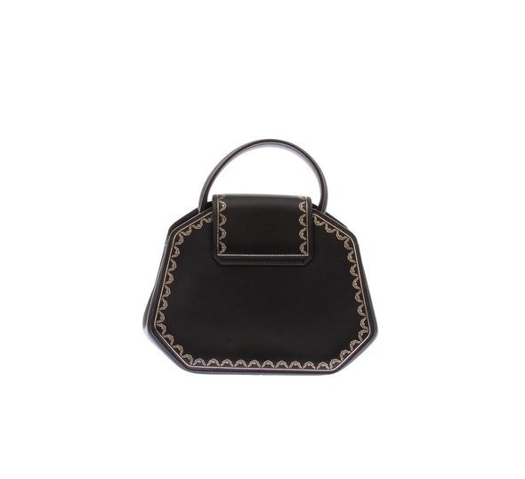 Sac à main noir "Guirlande"