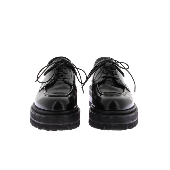 Mocassins en cuir vernis "Chunky"