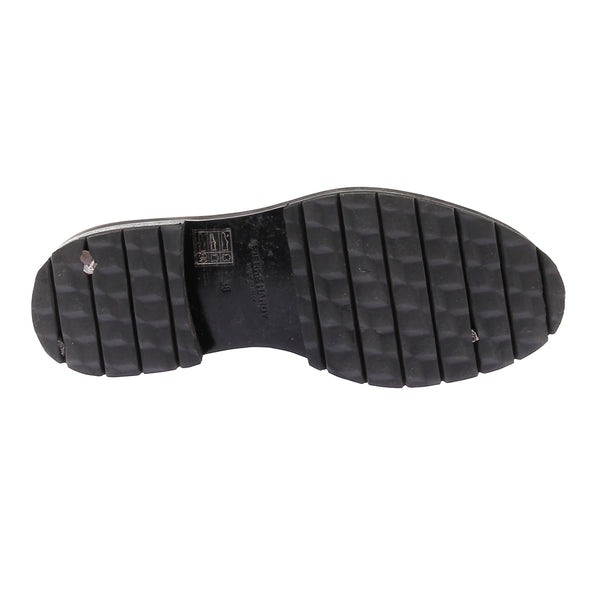 Mocassins en cuir vernis "Chunky"
