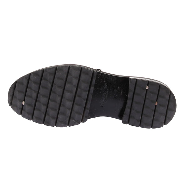Mocassins en cuir vernis "Chunky"