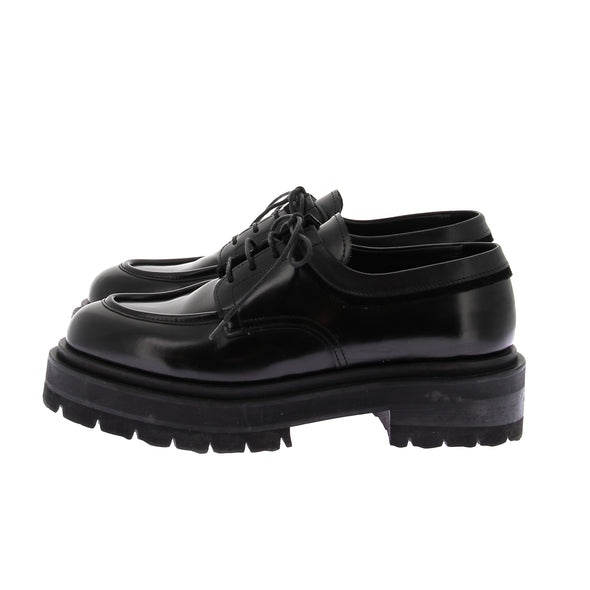 Mocassins en cuir vernis "Chunky"