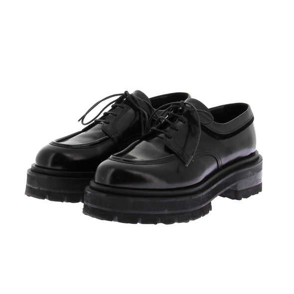 Mocassins en cuir vernis "Chunky"