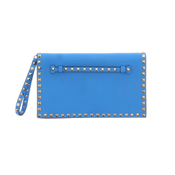 Pochette bleue "RockStud"