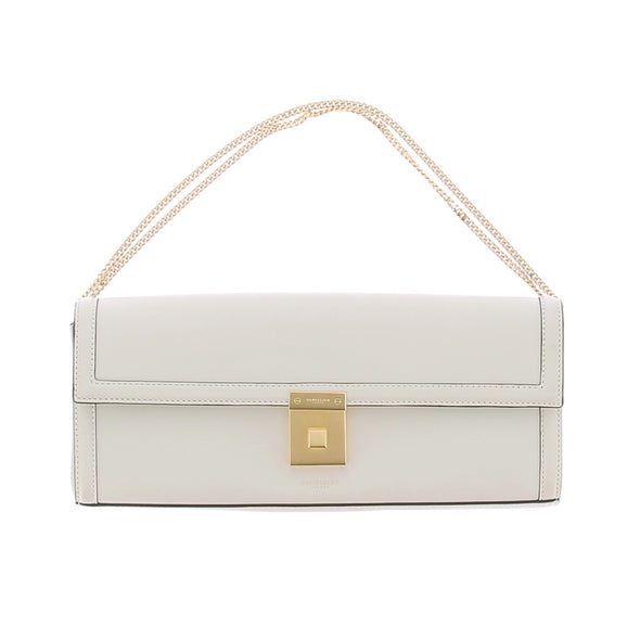 Pochette en cuir écru "The Paris"