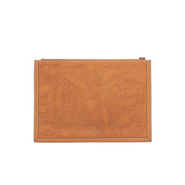 Pochette en cuir