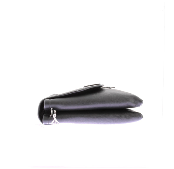 Sac "Dior Pillow" en cuir grainé noir