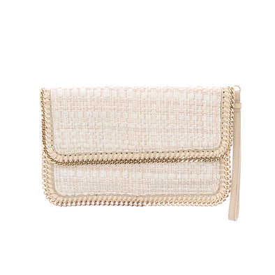 Pochette en raphia