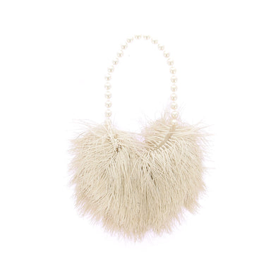 Pochette à franges "L'oiseau du Paradis"