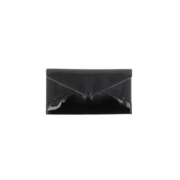 Pochette en cuir verni