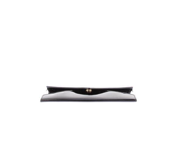Pochette en cuir verni