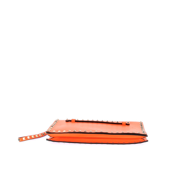 Pochette orange "RockStud"