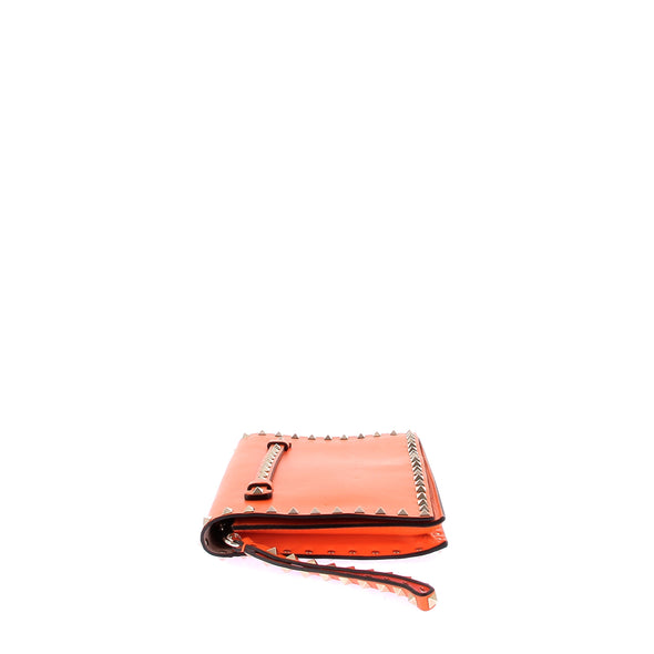 Pochette orange "RockStud"
