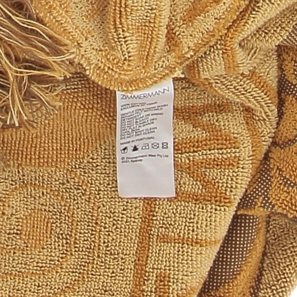 Poncho jaune