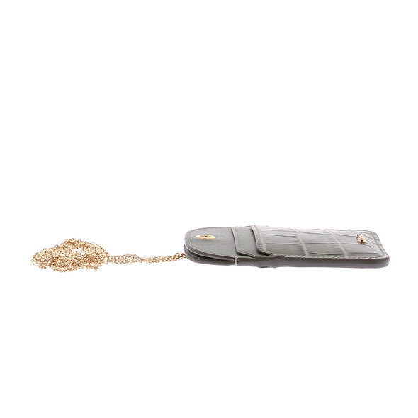 Porte-cartes kaki
