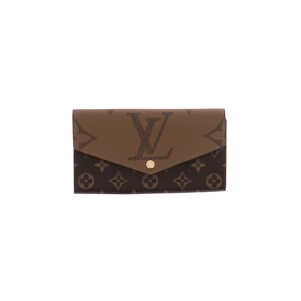 Portefeuille "Sarah" en toile monogramme