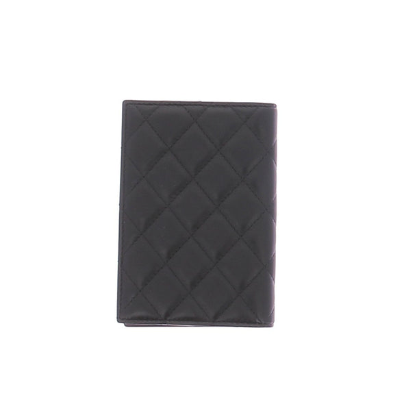 Portefeuille en cuir matelassé "Timeless"