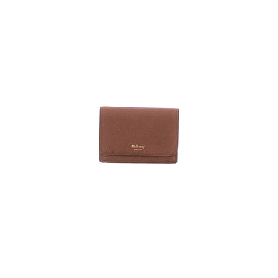 Porte-monnaie en cuir marron