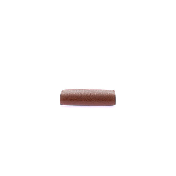Porte-monnaie en cuir marron