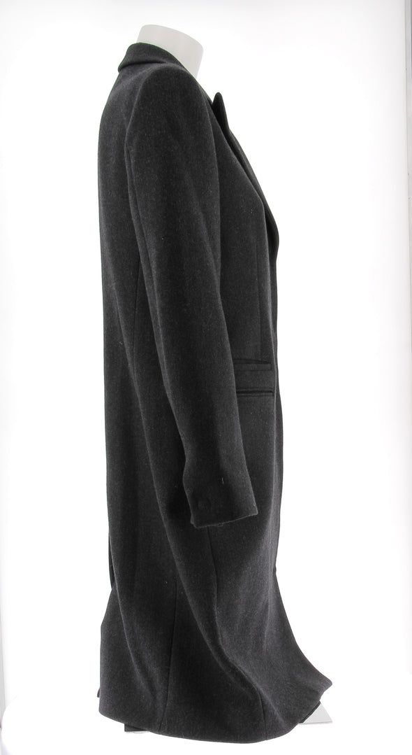 Manteau en laine noir