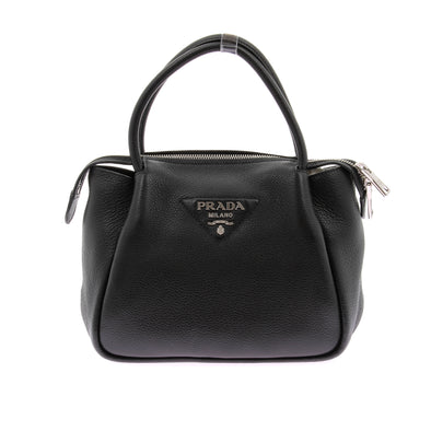 Sac à main en cuir noir