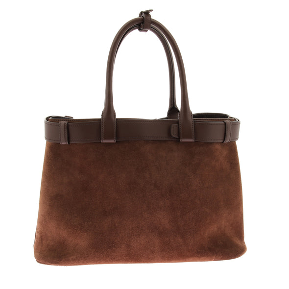 Sac cabas en daim "Buckle"