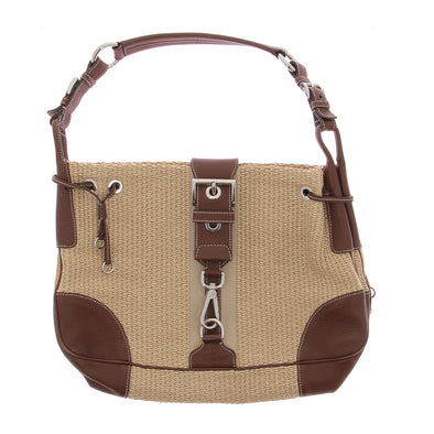Sac à main bi-matière
