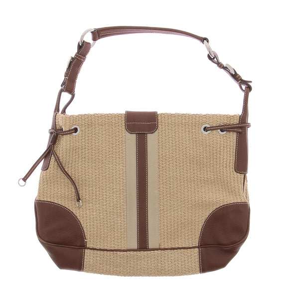 Sac à main bi-matière
