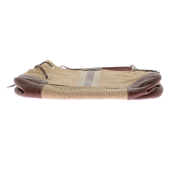 Sac à main bi-matière