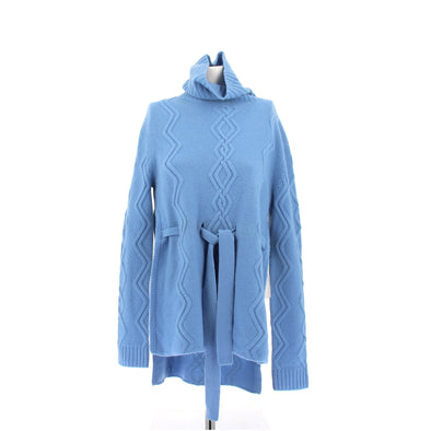 Pull en cachemire bleu