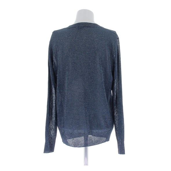 Pull bleu pailleté