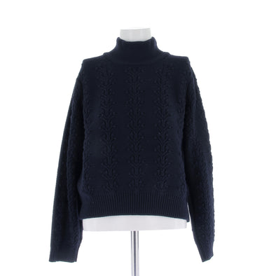 Pull marine en laine