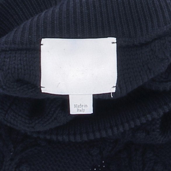 Pull marine en laine