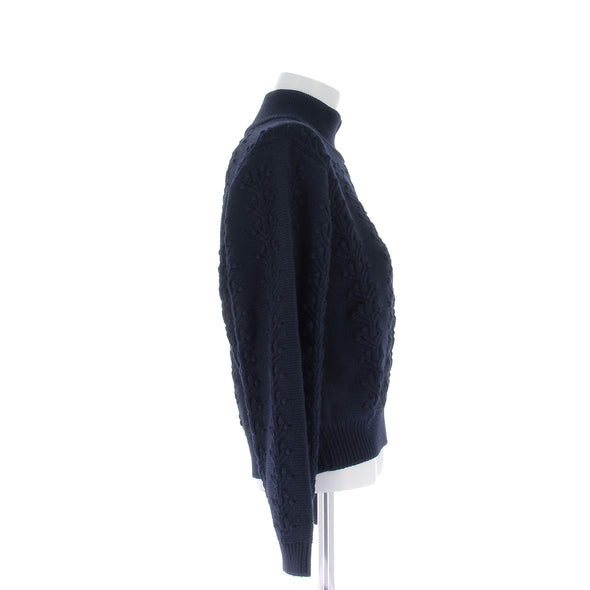 Pull marine en laine