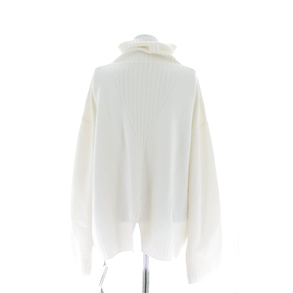 Pull col roulé en cachemire