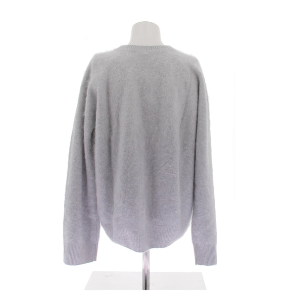Pull en cachemire gris