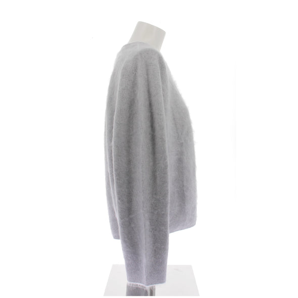 Pull en cachemire gris