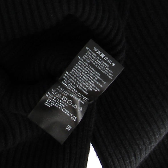 Pull en laine noir
