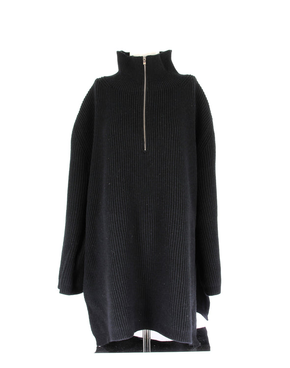 Pull en laine noir