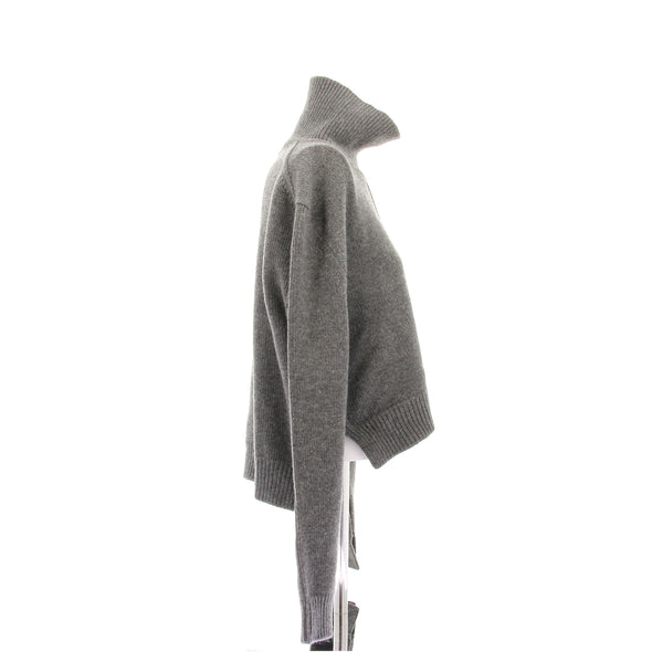 Pull col roulé en laine